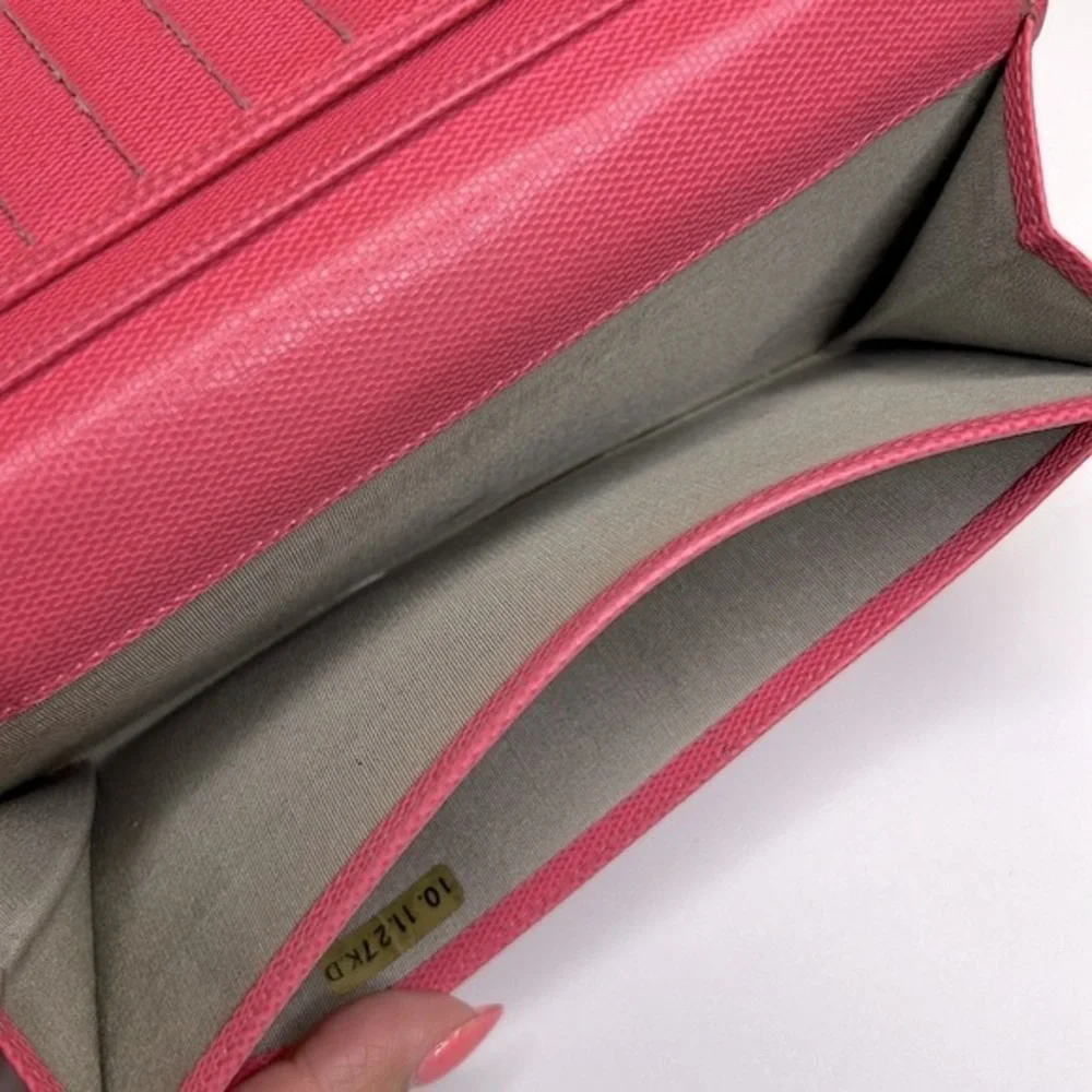 Chanel Round Zipper Long Wallet